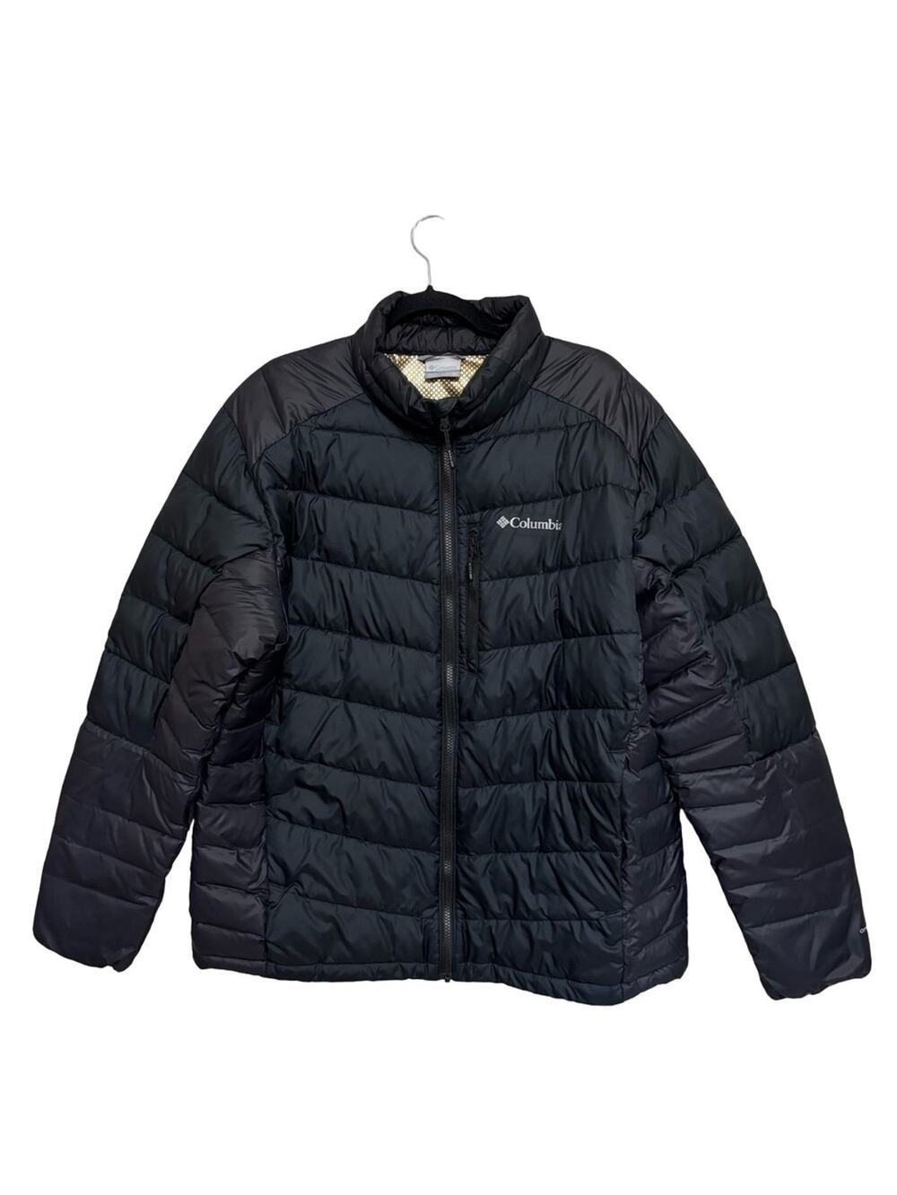 Men’s Columbia Labyrinth Loop II OmniHeat Puffer Jacket in Black - Size XL